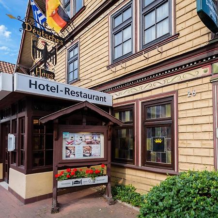 Hotel Deutsches Haus Aerzen Buitenkant foto